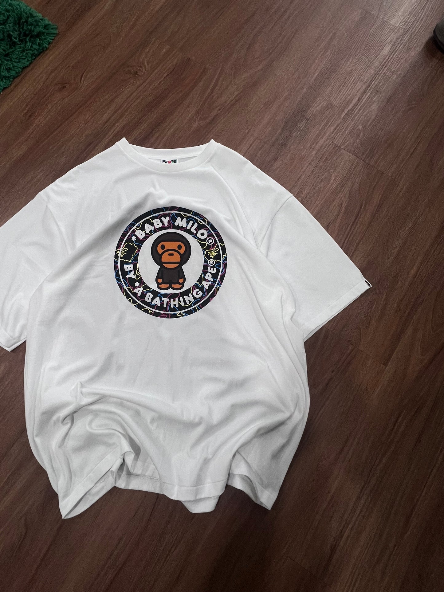 BAPE Baby Milo Circle Logo Tee – Size 3XL