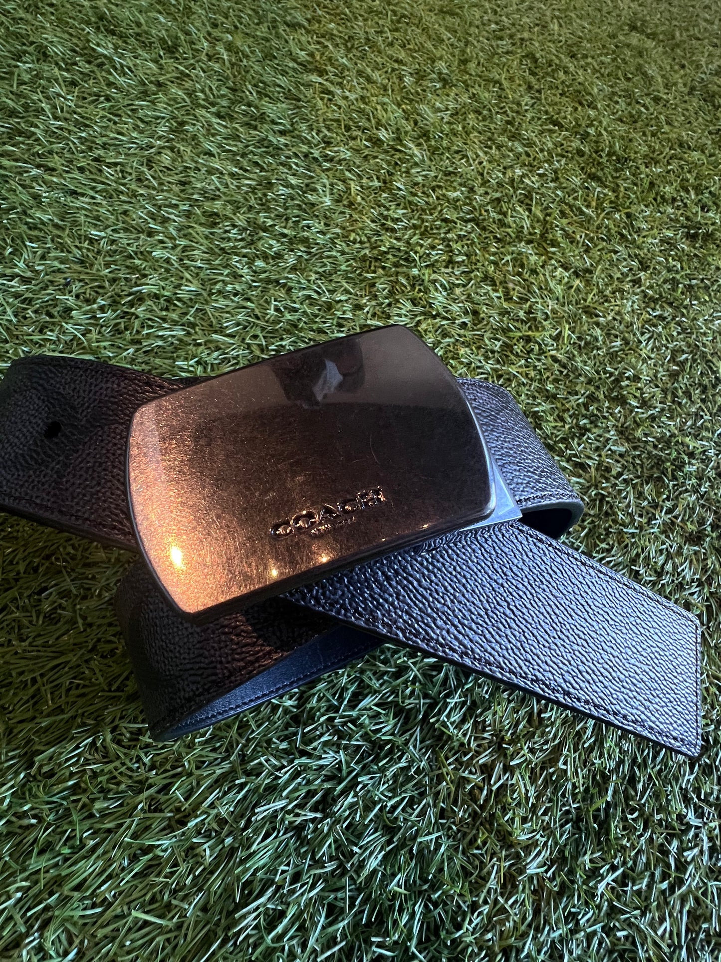 Coach Leather Belt Size 40