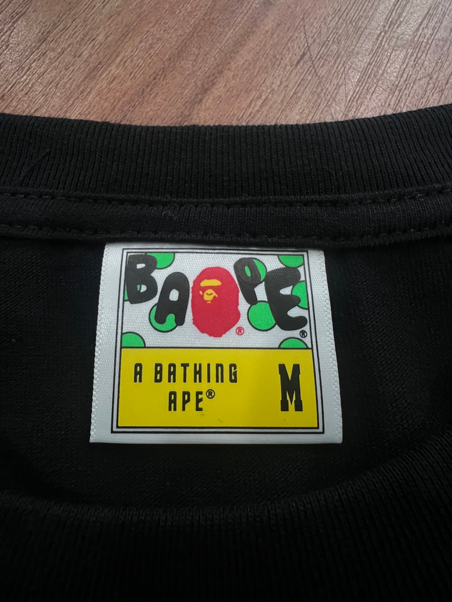 BAPE Store Harajuku Camo Head Tee – Size Medium