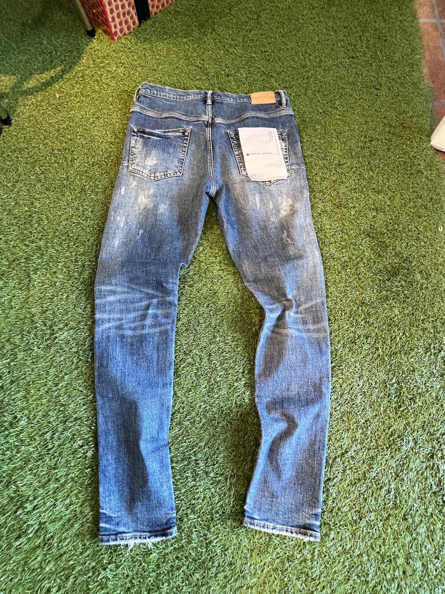 PURPLE BRAND Blue Denim Jeans Size 33