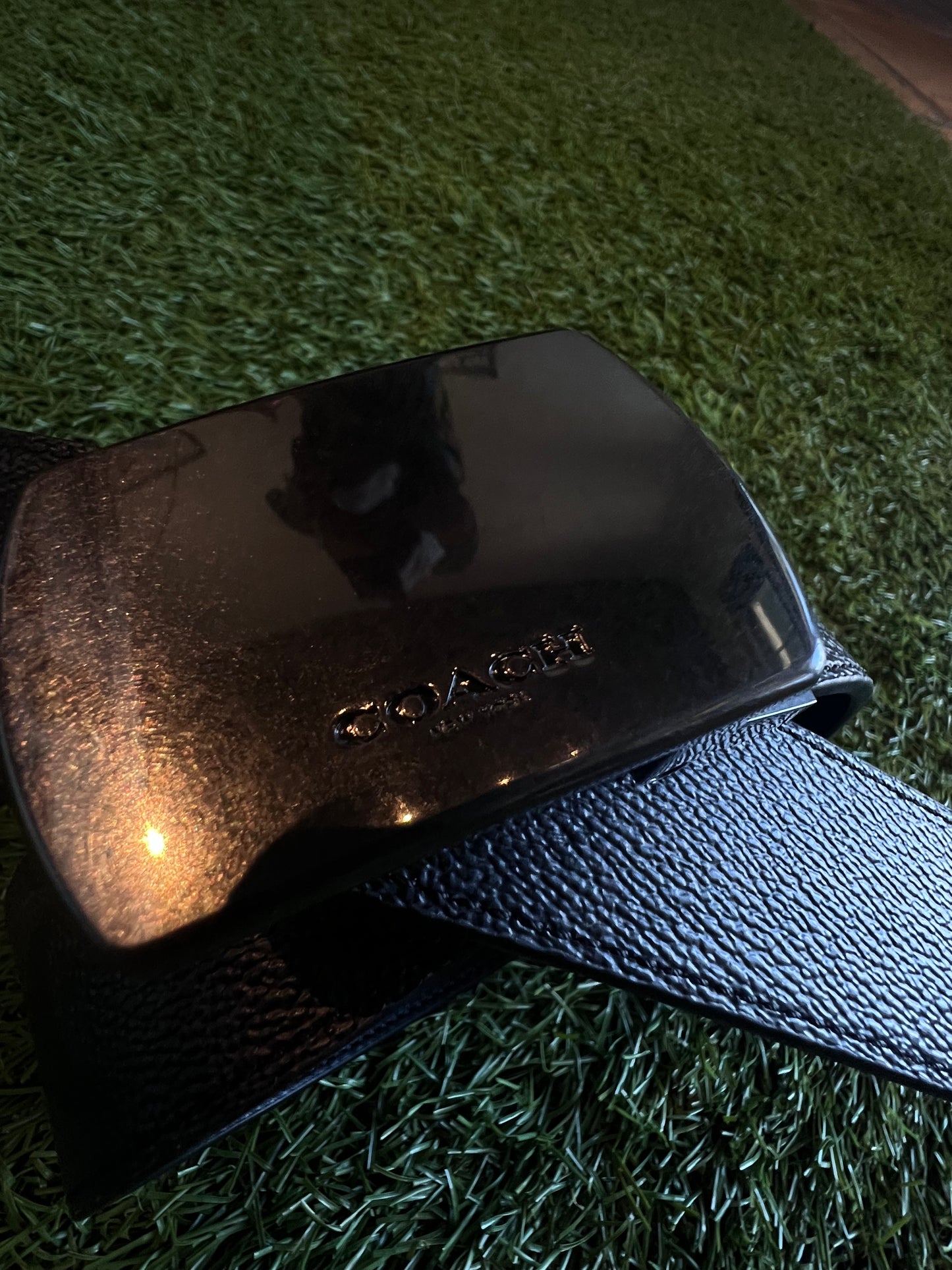 Coach Leather Belt Size 40