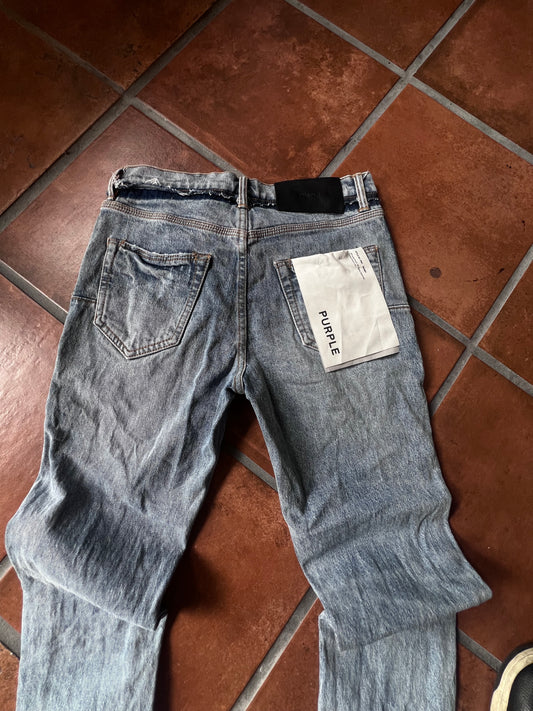 Purple Brand Inside Out Denim Jeans Size 28