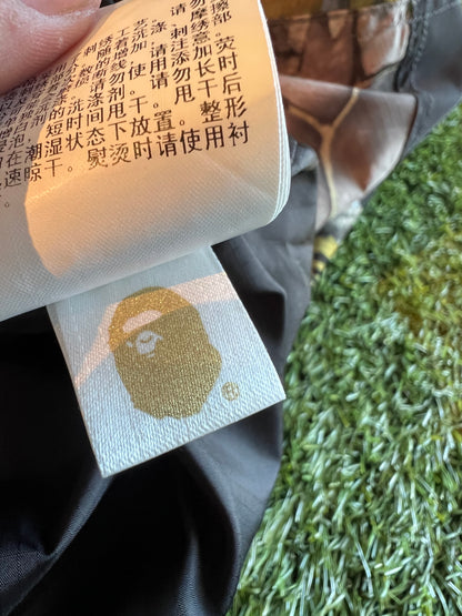 Bape Tree Camo Windbreaker Jacket Size M