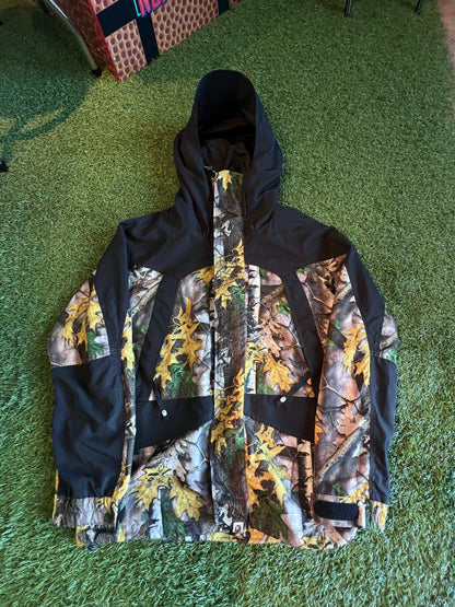 Bape Tree Camo Windbreaker Jacket Size M