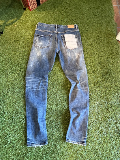 PURPLE BRAND Blue Denim Jeans Size 33