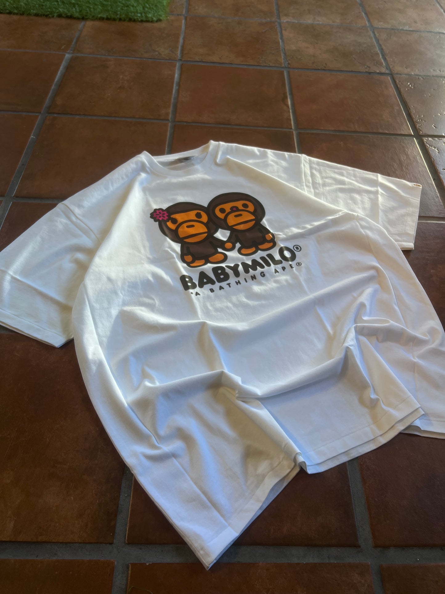 BAPE Baby Milo Couple Tee - Size 3XL - New