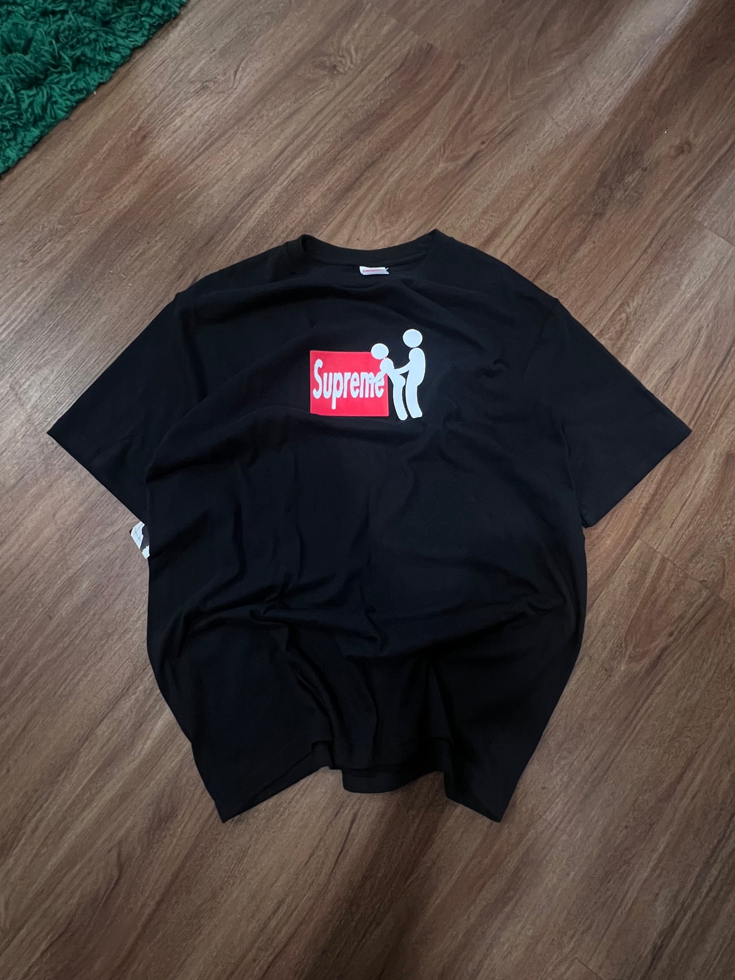 Supreme Box Logo Parody Tee – Size Medium