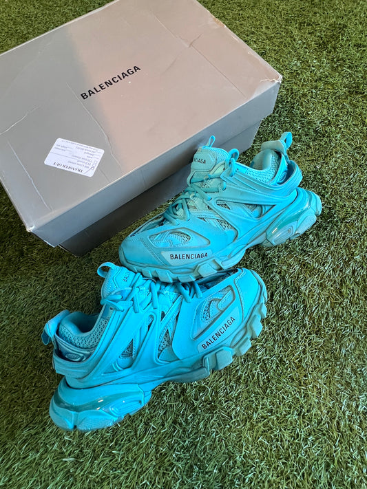 Balenciaga Track Sneakers Aqua Blue 7.5M/9W