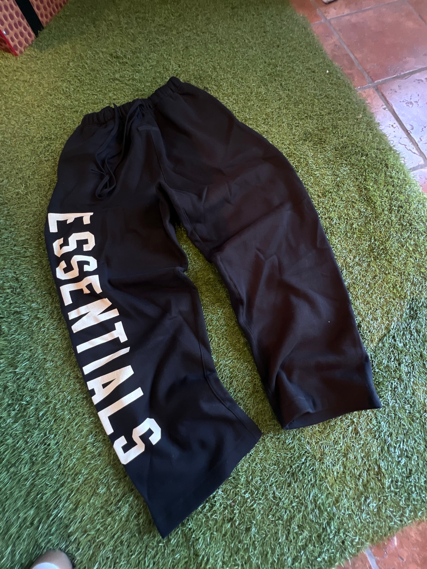 Essentials Black Sweatpants Multiple Sizes