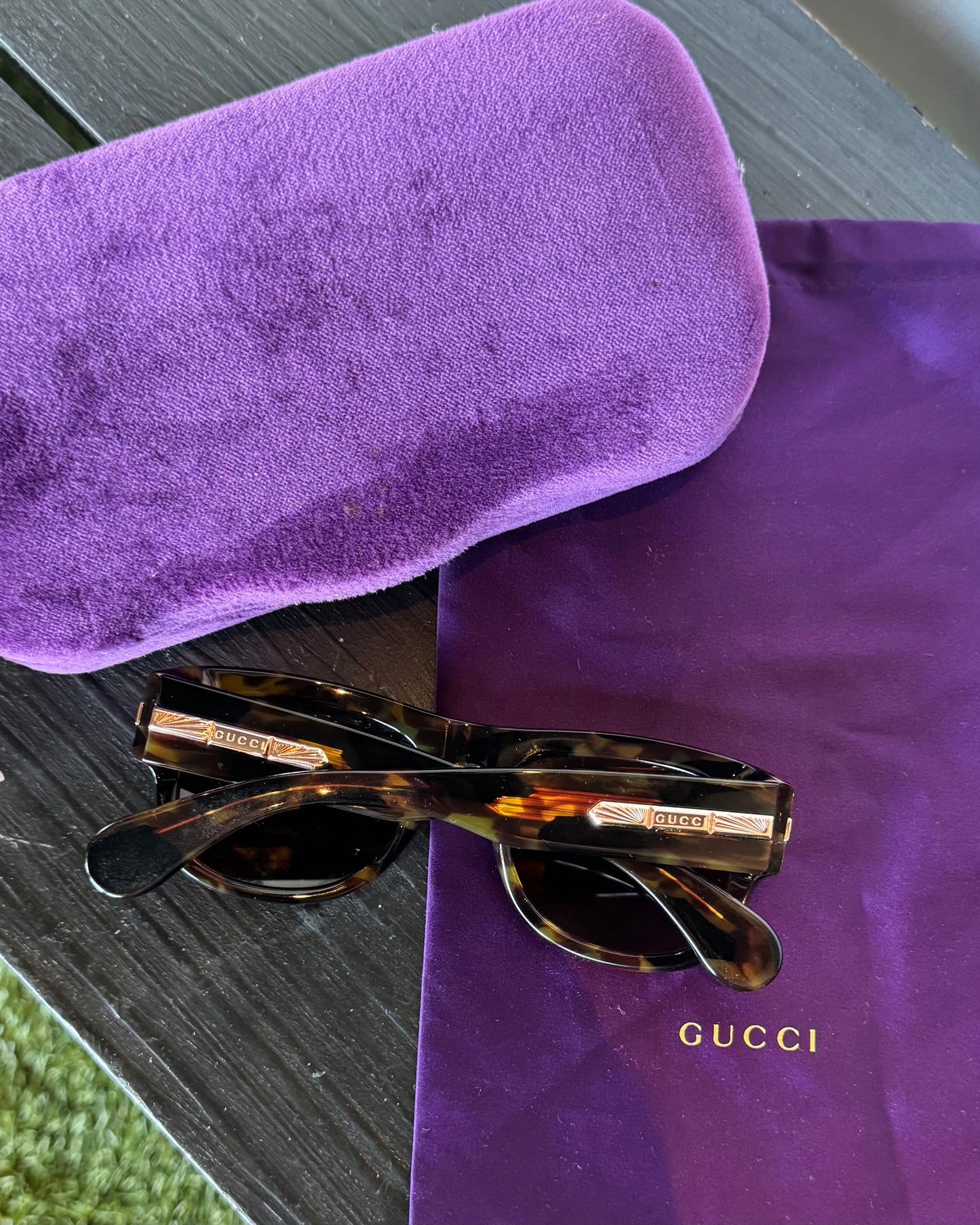 Gucci GG Sunglasses “Tortoiseshell/Brown Lens”