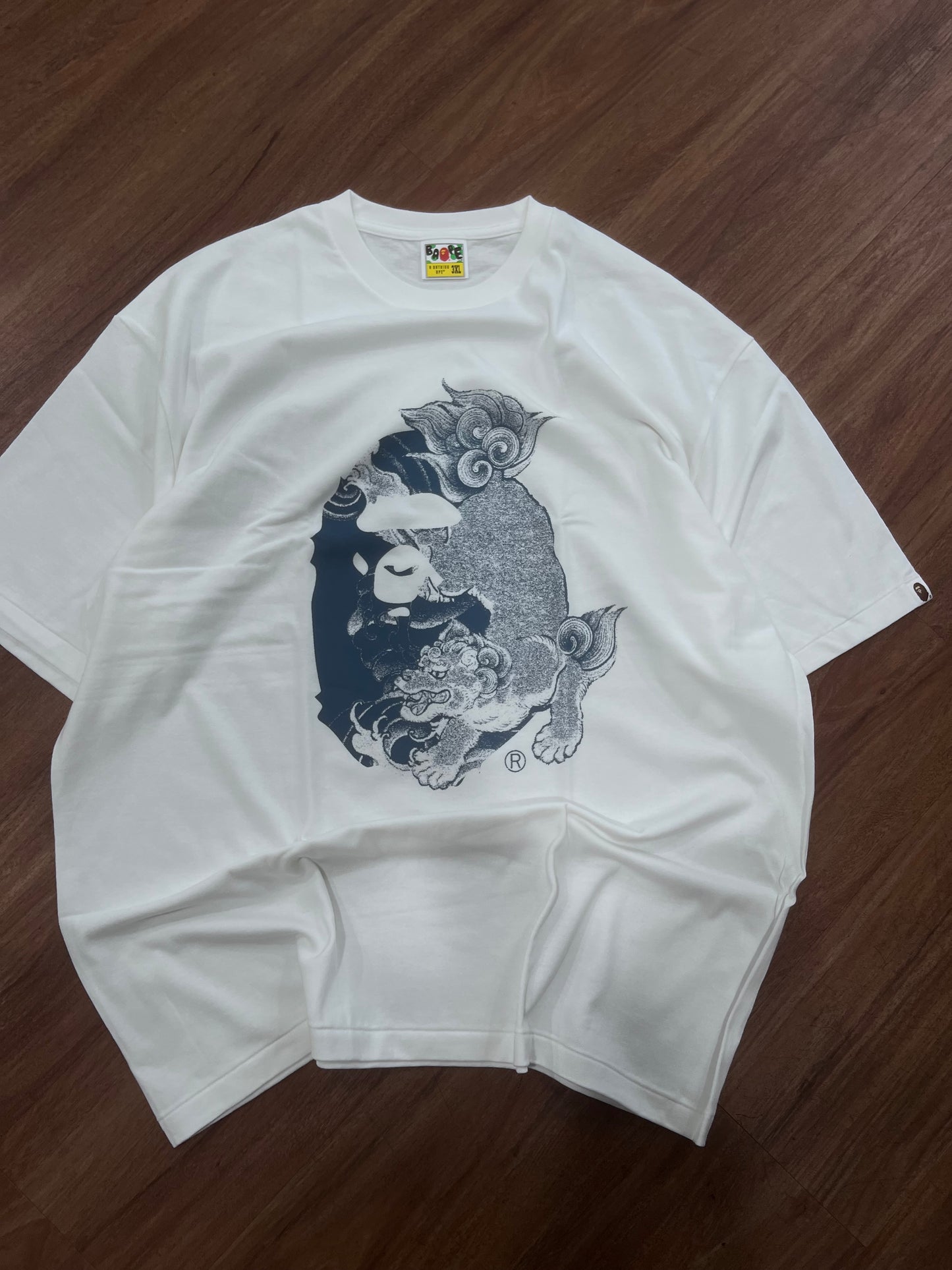 BAPE Japanese Guardian Ape Head Tee (Size 3XL)