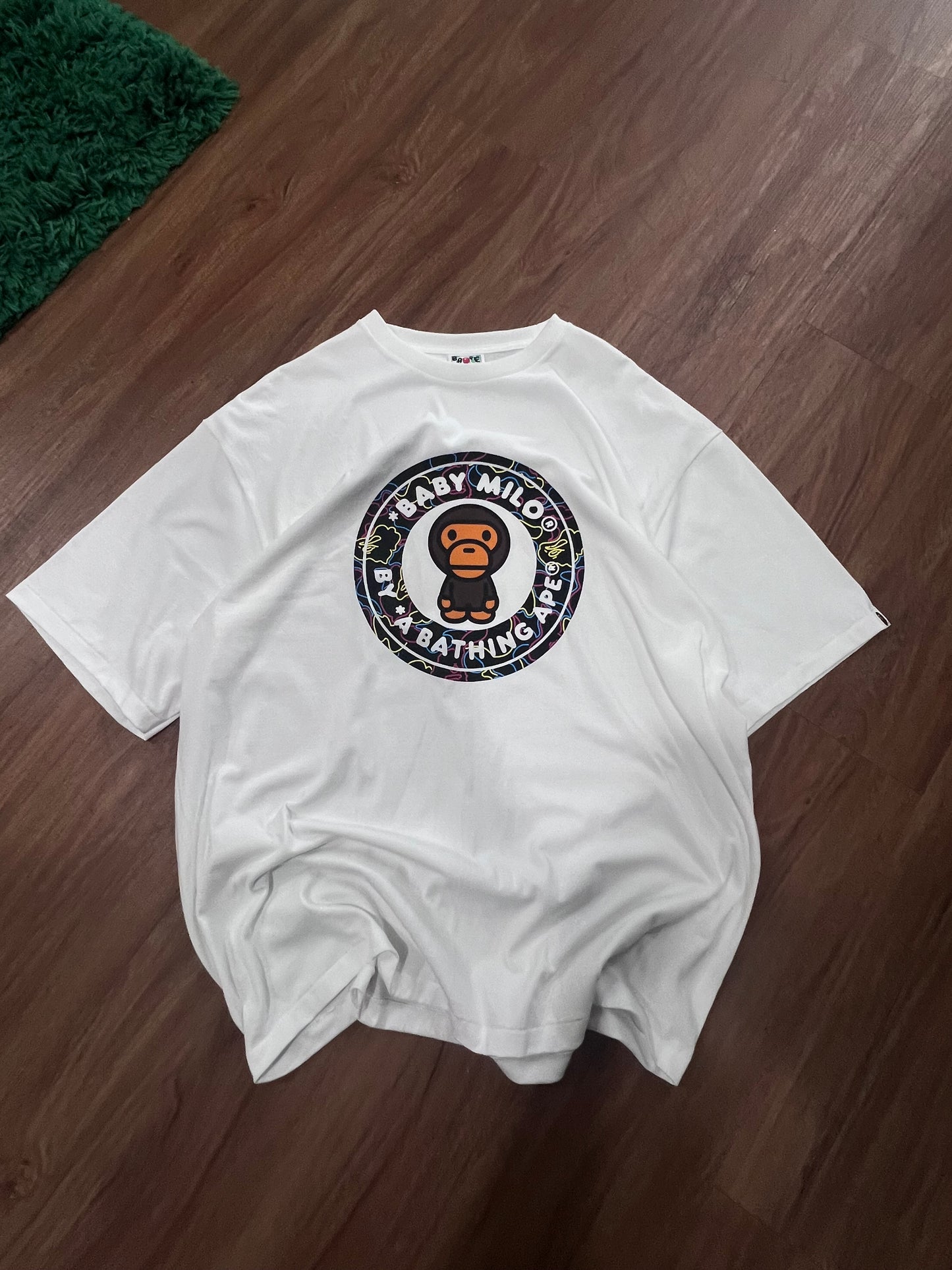 BAPE Baby Milo Circle Logo Tee – Size 3XL