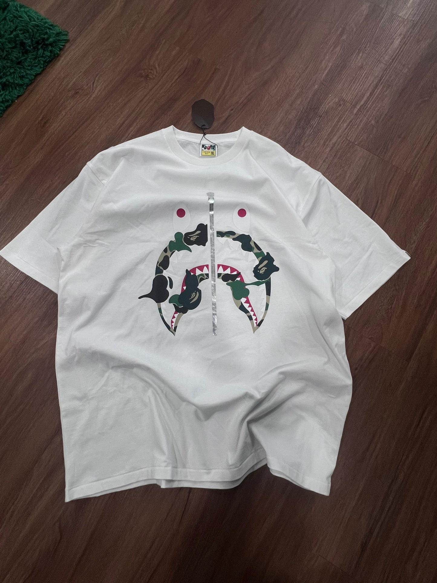 BAPE Split Shark Face Tee – Size 3XL