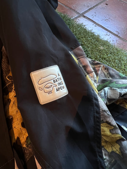 Bape Tree Camo Windbreaker Jacket Size M