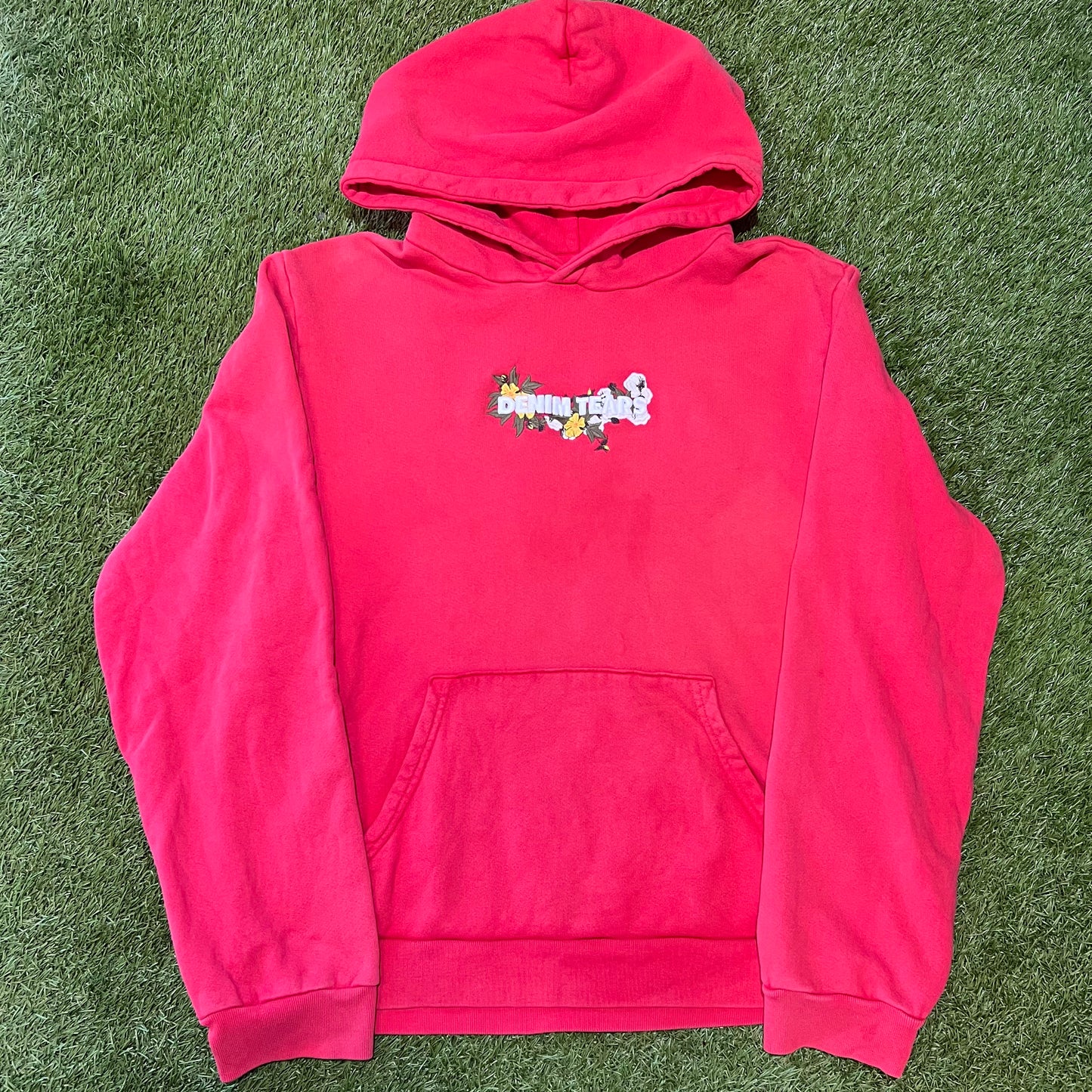 Denim Tears Red Hoodie