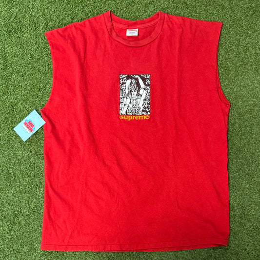 Supreme Cut-Off Tee Size XL