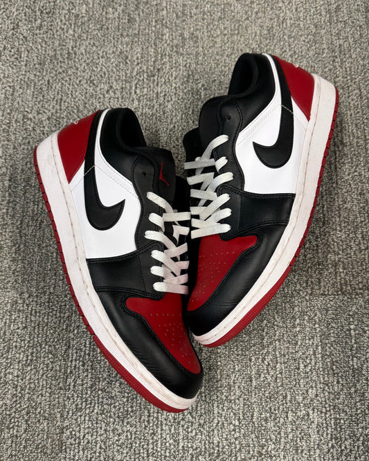 Bred Toe 1 Lows Size 11