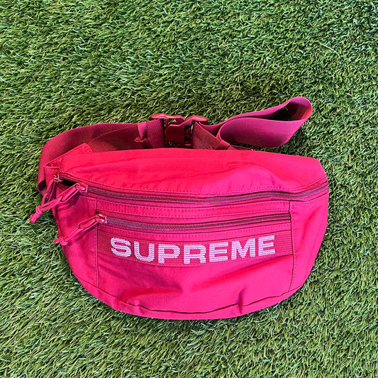 SUPREME Red Waist Bag