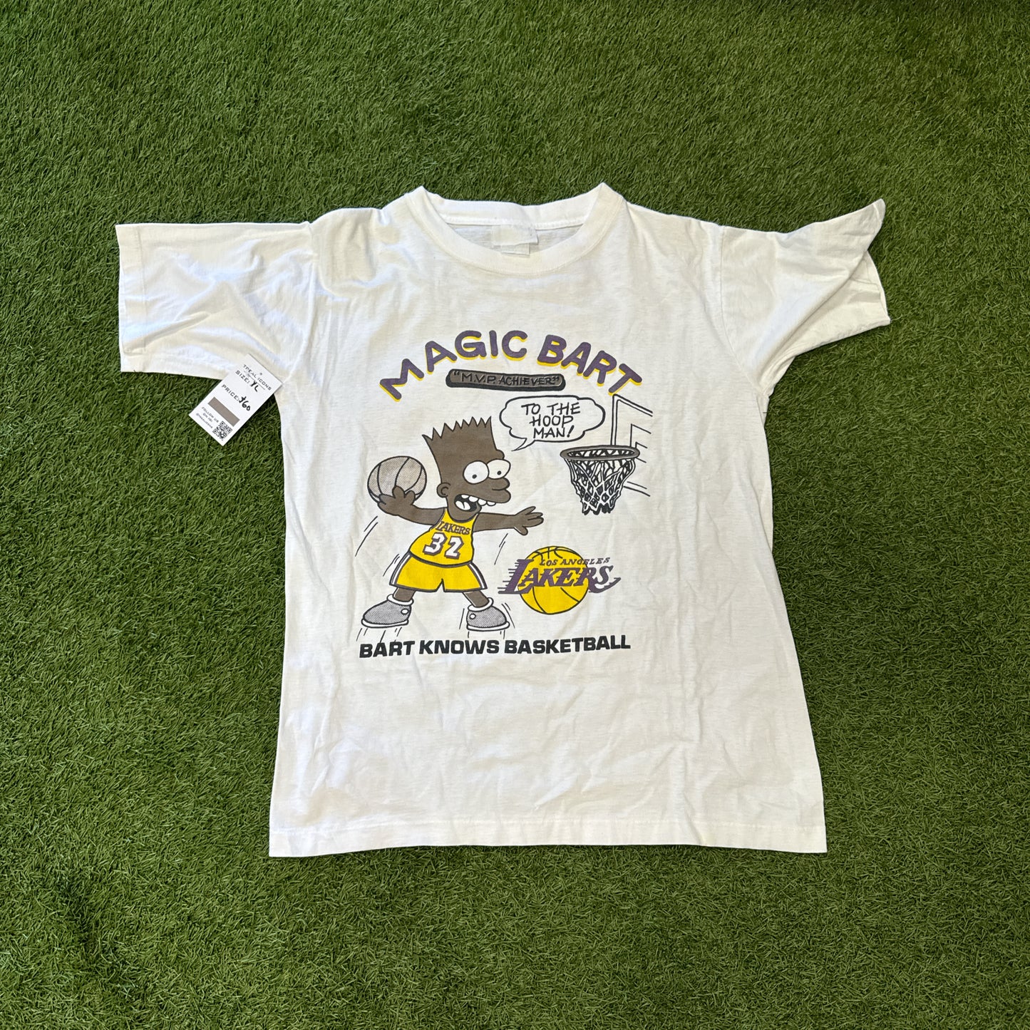 Vintage Lakers Bart Magic Johnson Tee